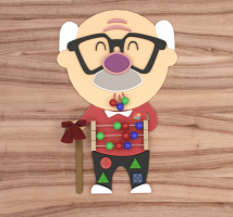 Бизиборд «Дорогой дедушка» - fgospostavki.ru - Воронеж