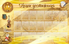 Стенд "Наши достижения" Вариант 5 - fgospostavki.ru - Воронеж