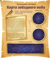Стенд "Карта звездного неба" - fgospostavki.ru - Воронеж