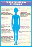Стенд "Снятие мерок" Вариант 2 - fgospostavki.ru - Воронеж