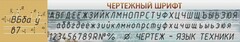 Стенд "Чертежный шрифт" - fgospostavki.ru - Воронеж