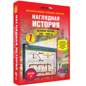 Наглядная история. История России XVII - XVIII веков. 7 класс - fgospostavki.ru - Воронеж