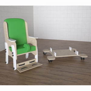 Стул для ребенка с ОВЗ стационарный с мобильной платформой «Адаптация» №4 - fgospostavki.ru - Воронеж