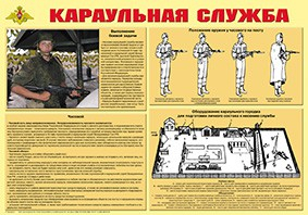Плакат "Караульная служба" - fgospostavki.ru - Воронеж