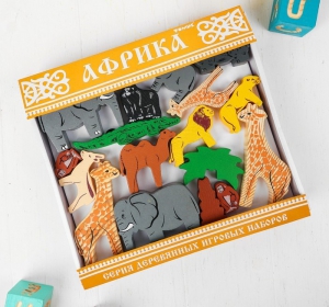 Конструктор "Африка", 35 элементов - fgospostavki.ru - Воронеж