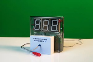 Датчик влажности воздуха с независимой индикацией (гигрометр демонстрационный) - fgospostavki.ru - Воронеж