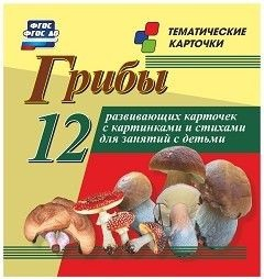 Тематические карточки "Грибы" - fgospostavki.ru - Воронеж