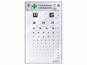 Интерактивный стенд "Таблица Сивцева" - fgospostavki.ru - Воронеж