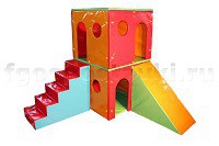 Домик игровой двухэтажный (комплект) - fgospostavki.ru - Воронеж
