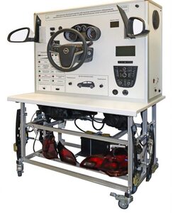 Действующий обучающий комплекс для изучения электрического оборудования, электрических и электронных цепей, а также мультиплексных сетей легковых автомобилей  - fgospostavki.ru - Воронеж