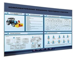 Электрифицированный светодинамический стенд «Комплектование машинно-тракторных агрегатов» - fgospostavki.ru - Воронеж