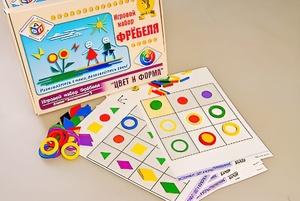 Игровой набор Фребеля "Цвет и форма" (серия "Эксперимент") - fgospostavki.ru - Воронеж