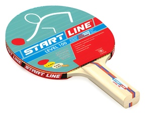 Ракетка для настольного тенниса start line level 100 прямая control - fgospostavki.ru - Воронеж