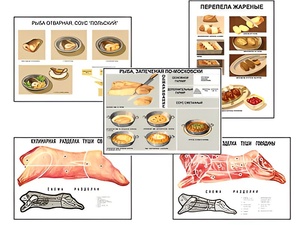 Плакаты ПРОФТЕХ "Кулинарные рецепты" (17 пл, винил, 70х100) - fgospostavki.ru - Воронеж