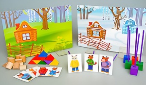 Игровой набор Фребеля "Заюшкина избушка" (серия "Сказочный мир". Выпуск 1) - fgospostavki.ru - Воронеж