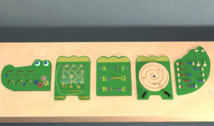 Бизиборд «Крокодил Гена» - fgospostavki.ru - Воронеж