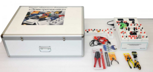 Учебный программно аппаратный комплекс «Электротехника для школ», исполнение настольное, ручное, кейс - fgospostavki.ru - Воронеж