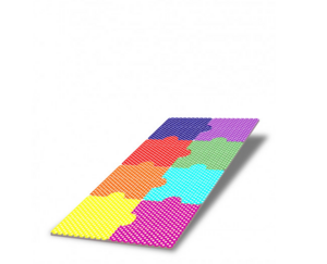 Настенная панель «Разноцветные пазлы» - fgospostavki.ru - Воронеж