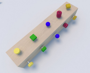 Развивающая панель «Винтовые цветочки » - fgospostavki.ru - Воронеж