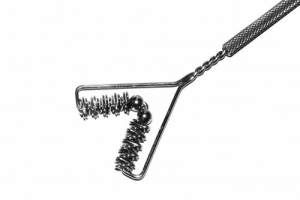 Зонд массажный "Логоёж-рогатка" на толстой ручке с накаткой - fgospostavki.ru - Воронеж