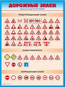 Стенды "Дорожные знаки № 4" - fgospostavki.ru - Воронеж
