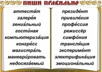 Комплект таблиц "Словарные слова" - fgospostavki.ru - Воронеж