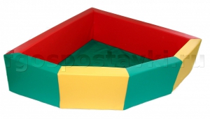 Сухой бассейн угловой (без рисунка) - fgospostavki.ru - Воронеж