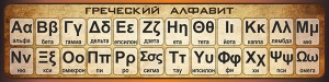 Стенд "Греческий алфавит" - fgospostavki.ru - Воронеж