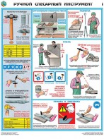 Комплект плакатов "Ручной слесарный инструмент" - fgospostavki.ru - Воронеж