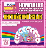 Динамические раздаточные пособия. Английский язык (веера). Английские местоимения, английские предлоги. - fgospostavki.ru - Воронеж