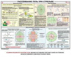 Плакат "Рассеивание пуль при стрельбе" - fgospostavki.ru - Воронеж
