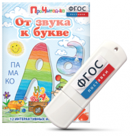 Игры для знакомства с буквами и звуками "От звука к букве" на USB - носителе - fgospostavki.ru - Воронеж
