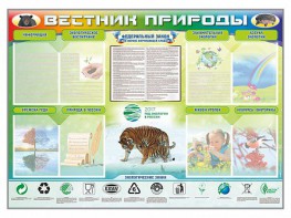 Стенд-уголок "Вестник природы" Вариант 1 - fgospostavki.ru - Воронеж