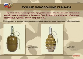 Комплект плакатов "Ручные гранаты" - fgospostavki.ru - Воронеж
