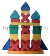 Мягкий модуль-конструктор "Башня" (21 элемент) - fgospostavki.ru - Воронеж
