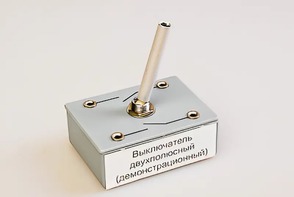 Выключатель двухполюсный (демонстрационный) - fgospostavki.ru - Воронеж