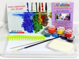 Набор для рисования "Эбру-Семерка" - fgospostavki.ru - Воронеж