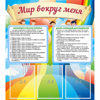 Стенд "Мир вокруг меня" - fgospostavki.ru - Воронеж