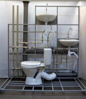 Учебный стенд «Система канализации многоквартирного дома» - fgospostavki.ru - Воронеж