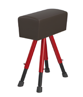 Козел гимнастический переменной высоты (чехол из натуральной кожи) - fgospostavki.ru - Воронеж