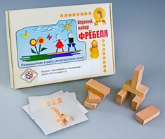Игровой набор Фребеля "Кирпичики" (серия "Эксперимент") - fgospostavki.ru - Воронеж