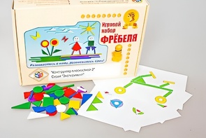 Игровой набор Фребеля "Конструктор плоскостной-2" (Серия "Эксперимент") - fgospostavki.ru - Воронеж