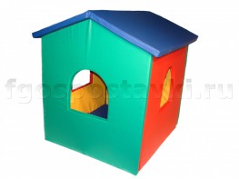 Домик игровой без аппликаций (трансформируется в маты) - fgospostavki.ru - Воронеж
