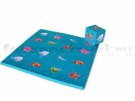 Игровой мат "Море" с кубиком - fgospostavki.ru - Воронеж