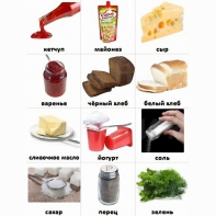 Набор карточек "Дополнительные продукты" - fgospostavki.ru - Воронеж