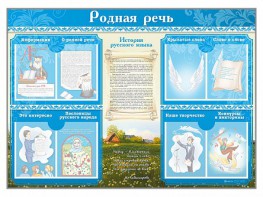 Стенд-уголок "Родная речь" - fgospostavki.ru - Воронеж