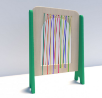 Дидактическая панель с цветными шнурочками - fgospostavki.ru - Воронеж