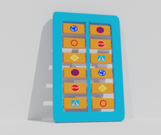 Игровая панель «Дорожные знаки»  - fgospostavki.ru - Воронеж