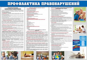 Стенд "Профилактика правонарушений" - fgospostavki.ru - Воронеж