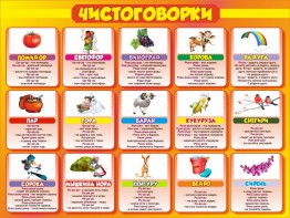 Стенд "Чистоговорки", часть 2 - fgospostavki.ru - Воронеж